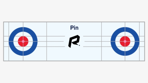 Curling Pin - Curling Sheet Dimensions, HD Png Download, Transparent PNG