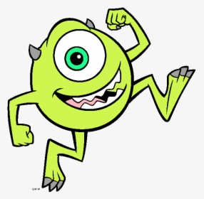 Mike Wazowski Clipart - Mike Monsters Inc Clipart, HD Png Download, Transparent PNG