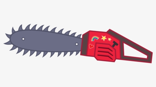 Blade Vector Chainsaw Vector Free Library - Fluttershy Chainsaw, HD Png Download, Transparent PNG