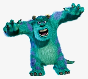 Monstro Sa Png - Sully Monsters Inc Scary, Transparent Png, Transparent PNG