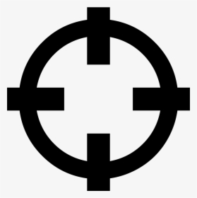 Crosshair Png Icon, Transparent Png, Transparent PNG