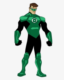Green Lantern Phone Clipart - Green Lantern Cartoon Character, HD Png Download, Transparent PNG