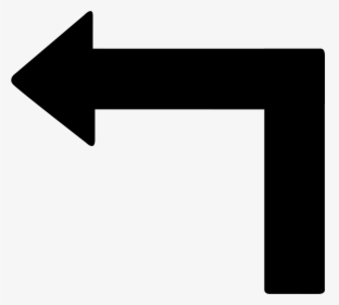 Turn Left Arrow - Left Turn Arrow Icon, HD Png Download, Transparent PNG