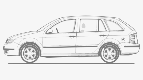 Car Plan View Png -this Free Icons Png Design Of Fabia - Forces On Accelerating Car, Transparent Png, Transparent PNG