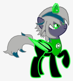 Green Drawing Lantern, Picture - Unicorn Green Lantern, HD Png Download, Transparent PNG