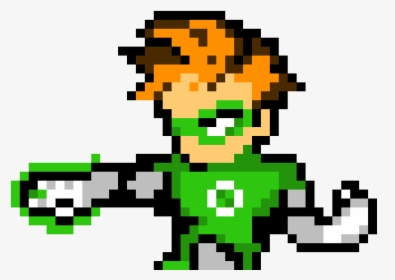 Pixel Art Green Lantern, HD Png Download, Transparent PNG