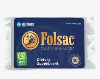 Folsac Climax Enhancer Supplements - Medical, HD Png Download, Transparent PNG