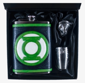 Green Lantern Inspired Flask Set - Pint Glass, HD Png Download, Transparent PNG