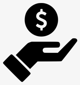 Dollar Symbol Png - Hand With Dollar Icon, Transparent Png, Transparent PNG