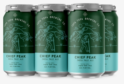 Chief Peak Ipa 6 Pack Web - Chief Peak Topa Topa, HD Png Download, Transparent PNG