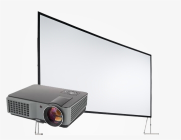 Projector & Screen Rentals De - Projector And Screen Png, Transparent Png, Transparent PNG