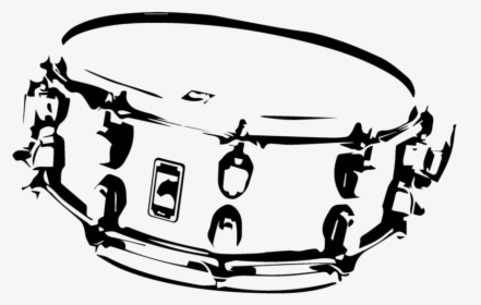 Snare Drum Clipart - Snare Drum Clipart Black And White, HD Png Download, Transparent PNG