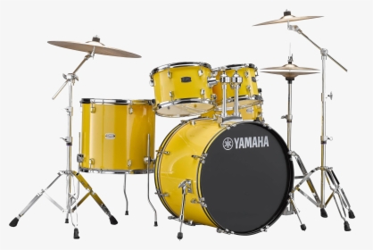 Drum Png Background Images - Yamaha Yellow Drum Set, Transparent Png, Transparent PNG