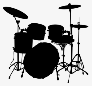 Audio, Aural, Cymbals, Drums, Ears, Hearing, Instrument - Drum Kit Clip Art, HD Png Download, Transparent PNG