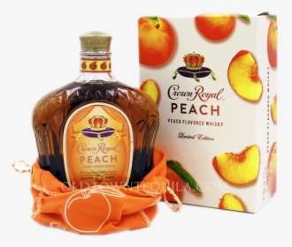 Crown Royal Peach Canada - Crown Royal Peach Whiskey, HD Png Download, Transparent PNG