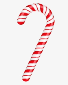 Candy Cane Red On White Background Vector Eps Illustration - Candy Cane Clipart, HD Png Download, Transparent PNG