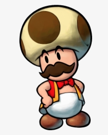 Young Toadsworth - Toadsworth Mario And Luigi, HD Png Download, Transparent PNG