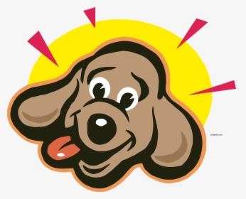 Happy Dog Face Clipart, HD Png Download, Transparent PNG