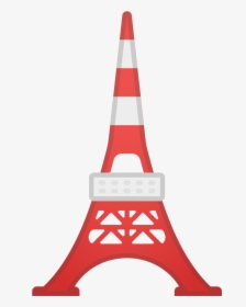 Tokyo Tower Icon - Eiffel Tower Emoji Jpg, HD Png Download, Transparent PNG