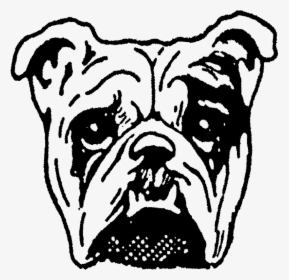 Bull Dog Face Rubber Stamp   Title Bull Dog Face Rubber - Dog Face Png, Transparent Png, Transparent PNG