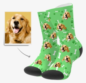 Custom Dog Socks Put Any Face On Socks Myphotosocks - Socks With Dog Face, HD Png Download, Transparent PNG
