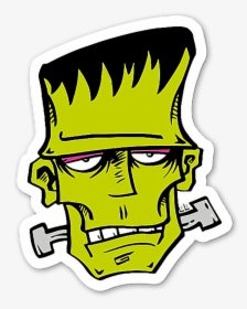 Sticker By Ethanpalma - Frankenstein Head Clipart, HD Png Download, Transparent PNG