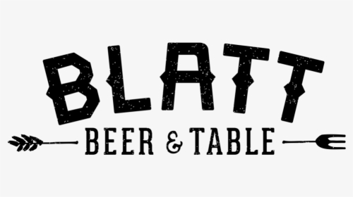 Blatt - Blatt Beer And Table Logo, HD Png Download, Transparent PNG