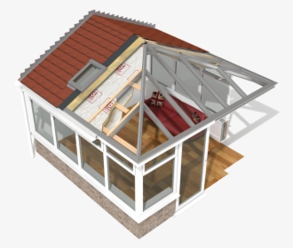 Warmroof Conversion Conservatory - Roof Tiles, HD Png Download, Transparent PNG