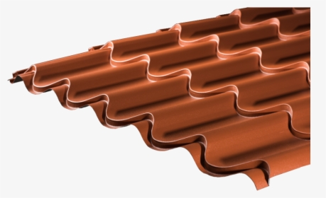 Copper Brown Tile Form Sheeting - Eco Tile Iron Sheets, HD Png Download, Transparent PNG