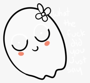 Theres A Nice Surprise In This One 😉 - Cute Ghost Png, Transparent Png, Transparent PNG