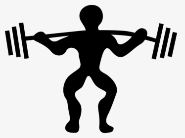 Weightlifter, Strong, Strength, Weights, Training - Lifting Weights Clipart, HD Png Download, Transparent PNG