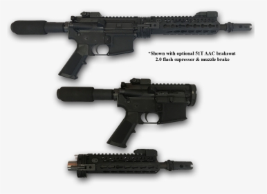 Take Down Ar Pistol - Assault Rifle, HD Png Download, Transparent PNG