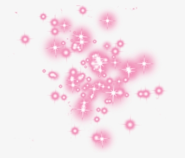 Transparent Pink Stars Png - Pink Sparkles Transparent Background, Png Download, Transparent PNG