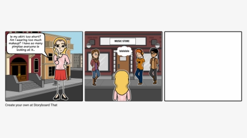 Comic Strip Before Earthquake, HD Png Download, Transparent PNG