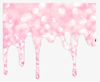 #drip #melt #slime #pink #glitter #freetoedit - Slime Going Down A Wall, HD Png Download, Transparent PNG
