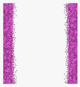 Transparent Glitter Border Png - Purple Glitter Border Hd, Png Download, Transparent PNG