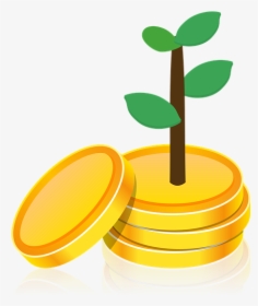 Investment, Gold, Coin, Money, Bank, Currency, Finance - Investing Transparent Vector Png, Png Download, Transparent PNG