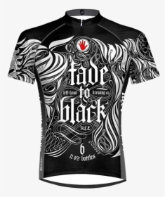 Left Hand Fade To Black Cycling Jersey - Left Hand Brewing Fade To Black, HD Png Download, Transparent PNG