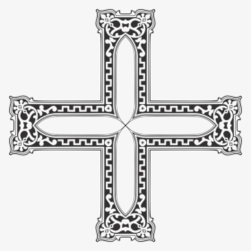 Transparent Decorative Cross Png - Cross, Png Download, Transparent PNG