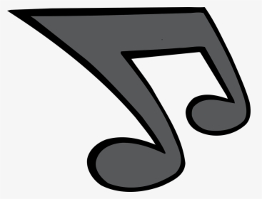 Notas Musical Icon Gris Png Clipart , Png Download - Notas Musical Gris Png, Transparent Png, Transparent PNG