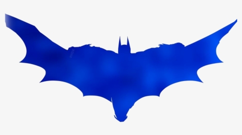 Flying Bat Silhouette Transparent Background - Dark Knight Transparent Batman, HD Png Download, Transparent PNG