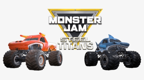 El Toro Loco, Megaladon Monster Jam Steel Titans Logo - Monster Jam Steel Titans Trucks, HD Png Download, Transparent PNG
