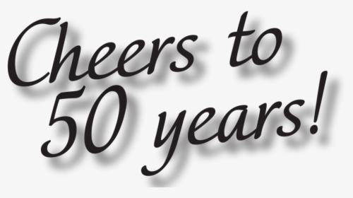 Cheers To 50-01 - Cheers To 50 Years Png, Transparent Png, Transparent PNG