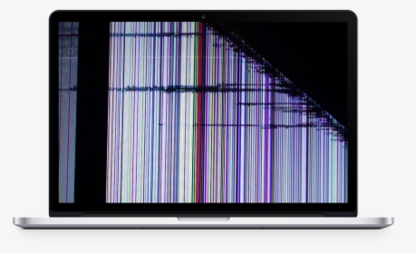 Broken Laptop Screen - Cracked Screen, HD Png Download, Transparent PNG