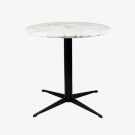 Bar Carrara Marble Top  round Table   - Outdoor Table, HD Png Download, Transparent PNG