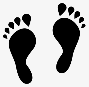 Footprints - Human Foot Clipart, HD Png Download, Transparent PNG