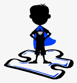 Clip Art Vector Graphics Superhero Silhouette Illustration - It's Easier To Build Strong Children Than, HD Png Download, Transparent PNG