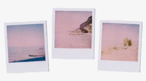 #beach #polaroid #pictures #photo #white #frame #white - Paper, HD Png Download, Transparent PNG