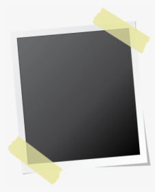A Vector Image Of A Polaroid Glued To A Transparent - Polaroid Photos No Background, HD Png Download, Transparent PNG