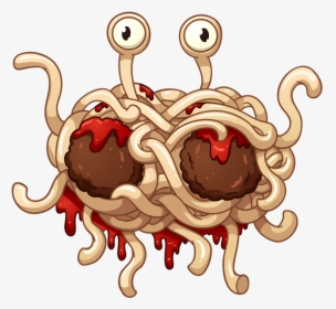 Flying Spaghetti Monster Png - Flying Spaghetti Monster, Transparent Png, Transparent PNG